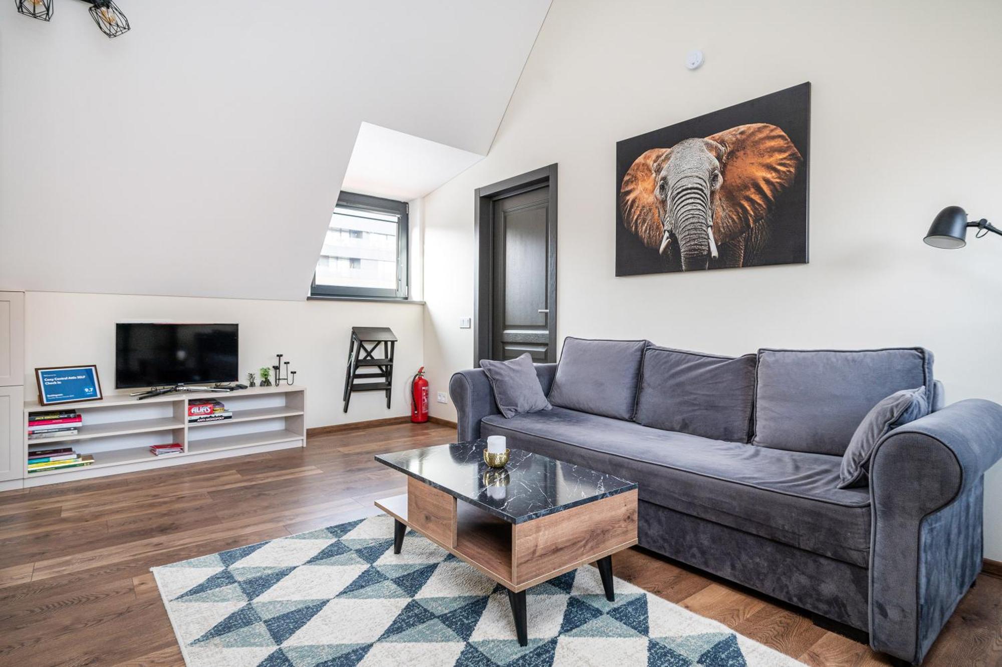 Cozy Central Attic Self Check In VNO Exterior foto